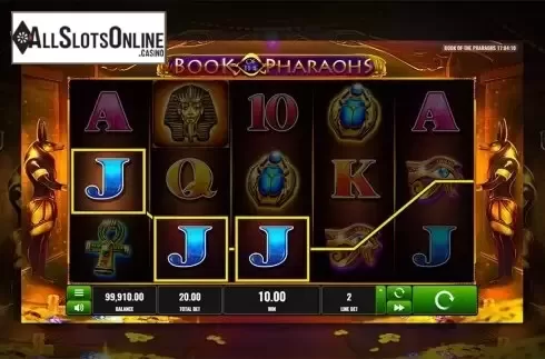 Game workflow . Book of the Pharaohs from Playreels