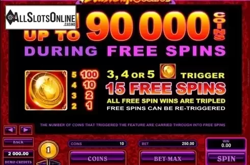 Screen2. Burning Desire from Microgaming
