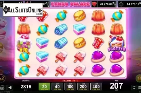 Free Spins screen 3