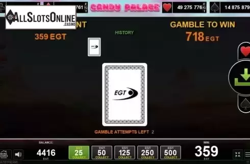 Risk Game screen