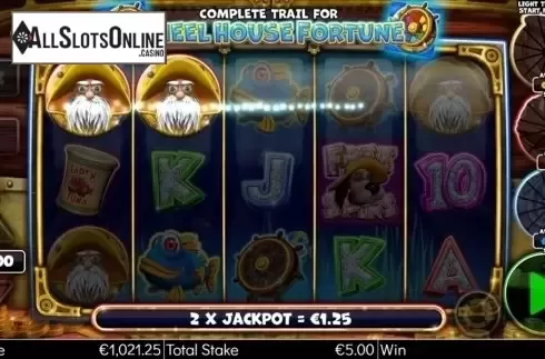 Win Screen 2. Captain Cashfall's Treasures of the Deep from Storm Gaming