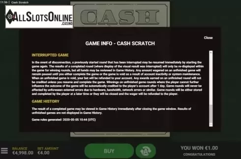 Game Rules 4