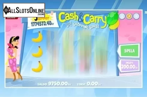 Game Workflow screen. Cash & Carry: Shopping Spree from PAF