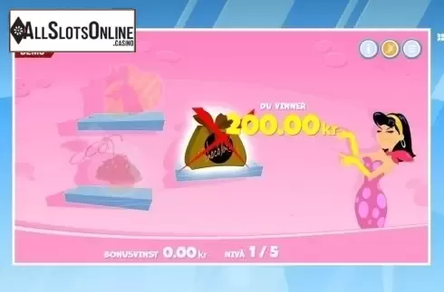 Bonus Game Win Screen. Cash & Carry: Shopping Spree from PAF