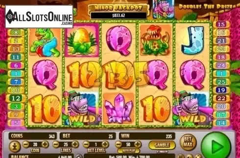 Win Screen 3. Cashosaurus from Habanero