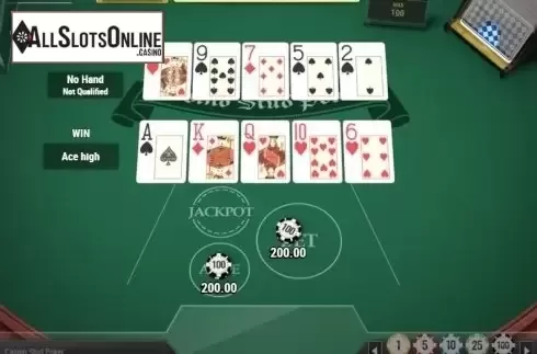 Win Screen. Casino Stud Poker (Play'n Go) from Play'n Go
