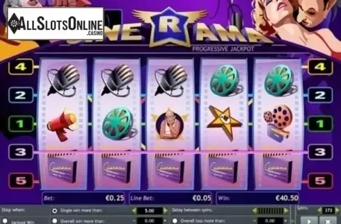 Win Screen . Cinerama from Playtech