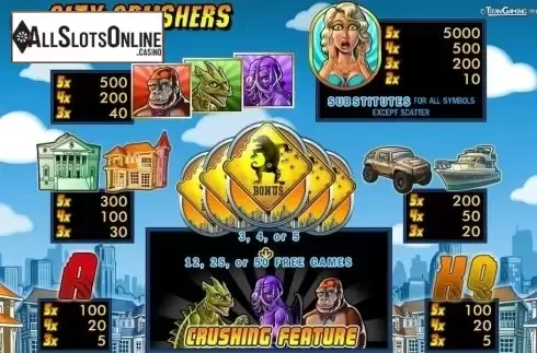 Screen2. City Crushers from Merkur