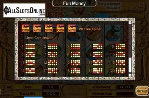 Screen4. Cleopatra's Secrets from SkillOnNet