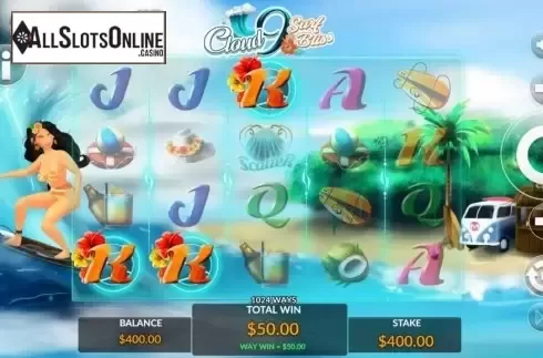 Win Screen 3. Cloud 9 Surf Bliss from Maverick