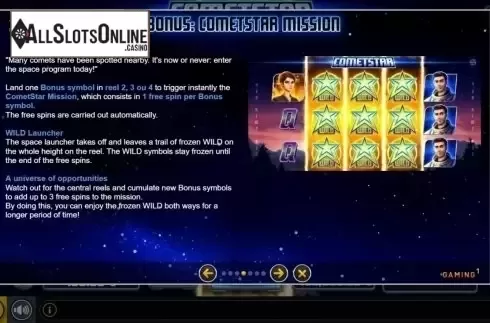 Features. CometStar from GAMING1