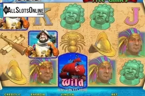 Reel  Screen. Conquest from Octavian Gaming