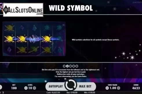 Paytable 2. Cosmic Eclipse from NetEnt