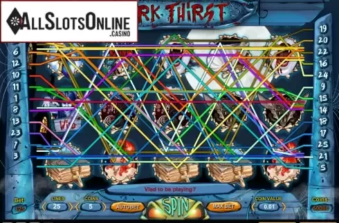 Screen5. Dark Thirst from 1X2gaming