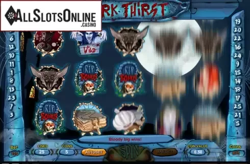 Screen6. Dark Thirst from 1X2gaming