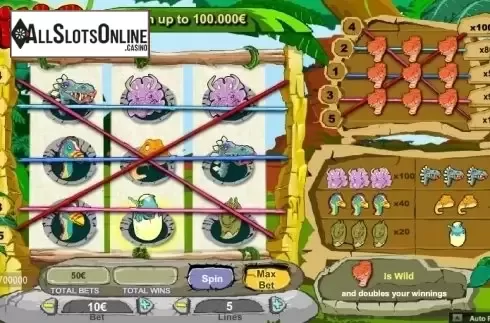 Screen 4. Dino from NeoGames