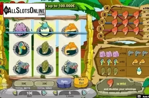 Screen 3. Dino from NeoGames