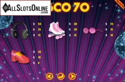 Screen8. Disco Seventies from Portomaso Gaming