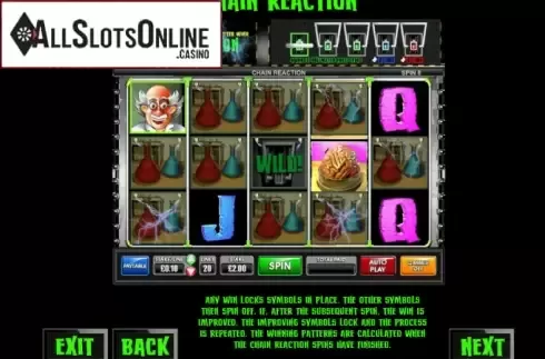 Screen7. Dr Frantic and the Monster Spins from Games Warehouse