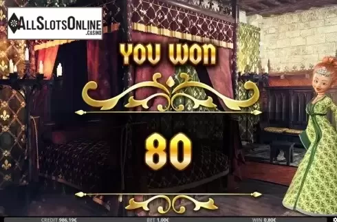 Win Free Spins screen