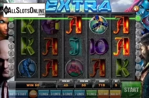 Game workflow . Extra from GameX