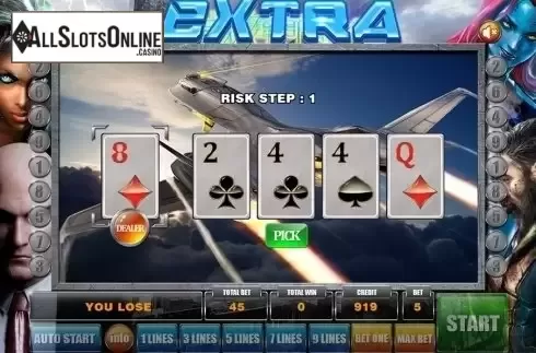 Gamble game 2. Extra from GameX