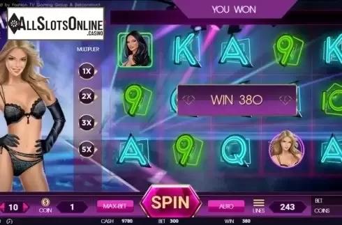 Win Screen. Fashion Secrets from BetConstruct