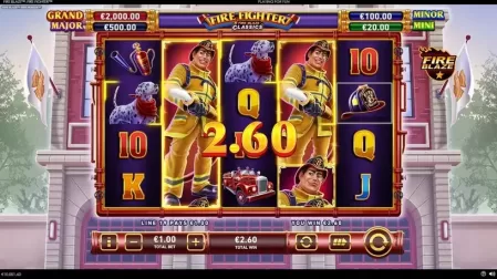 Fire Blaze Fire Fighter slot screenshot 2