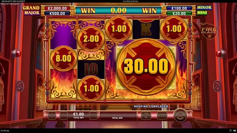 Fire Blaze Fire Fighter slot screenshot 6
