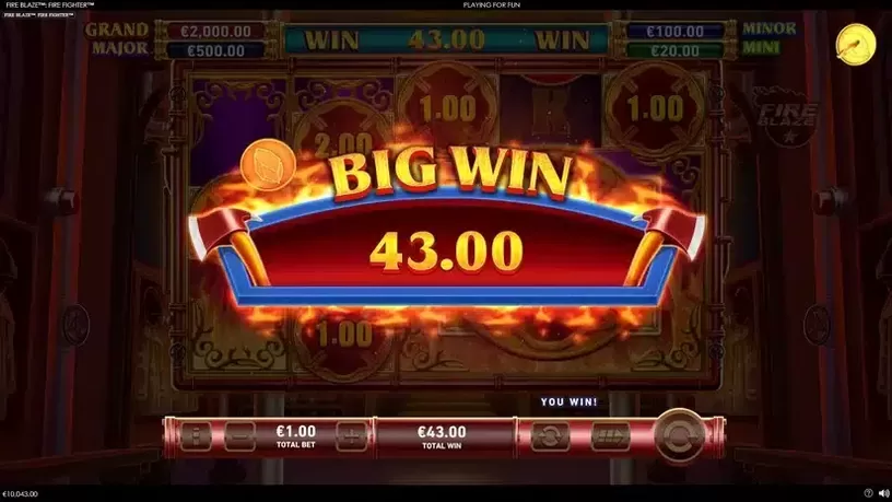 Fire Blaze Fire Fighter slot screenshot 7