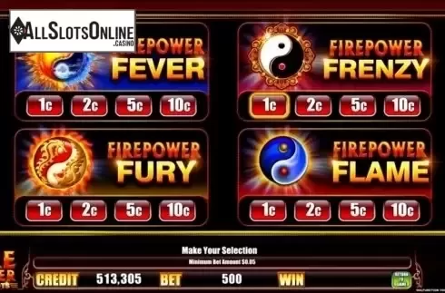 Info 1. Firepower Jackpots from Ainsworth