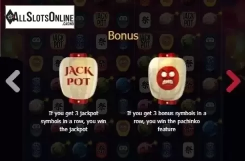Jackpot and Bonus. Fireworks Fever from Gamatron