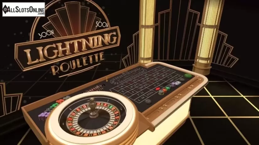 Game Screen 1. First Person Lightning Roulette from Evolution Gaming