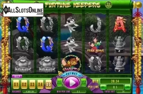 Screen 5. Fortune Keepers from Spinomenal