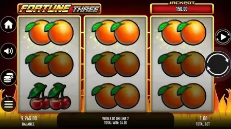 Fortune Three slot screenshot 3