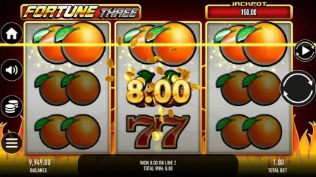 Fortune Three slot screenshot 4