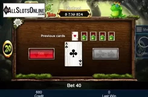 Double Up. Frogs Fairy Tale from Greentube