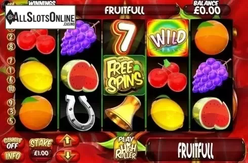 Reel Screen. Fruit-Full from CR Games