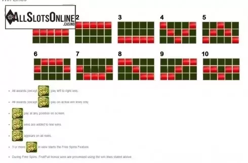 Lines. Fruit-Full from CR Games