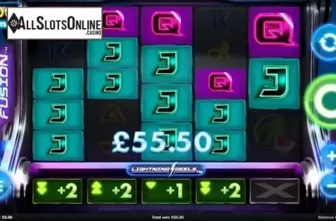 Win Screen. Fruit Fusion from Mutuel Play