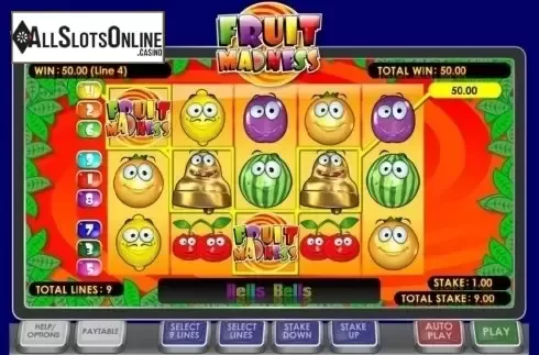 Screen3. Fruit Madness from Ash Gaming