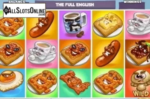 Reel screen. Full English from CR Games