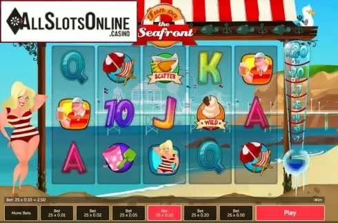 Game Process Screen. Fun in the Sun from Gamesys
