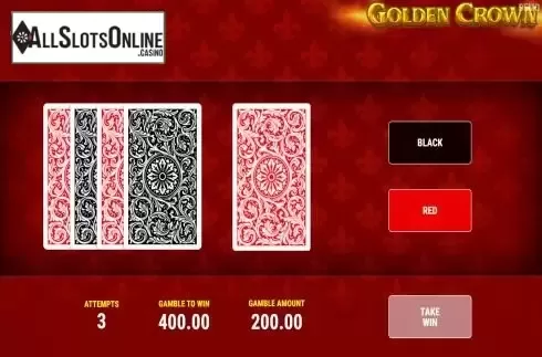 Risk/Gamble game screen