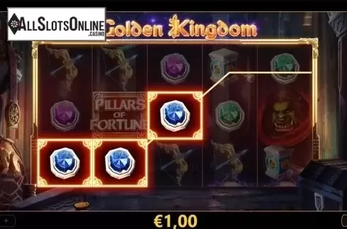 Win screen . Golden Kingdom from Cayetano Gaming