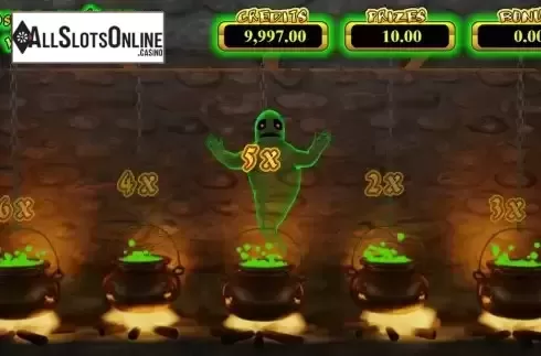 Win Bonus Game screen