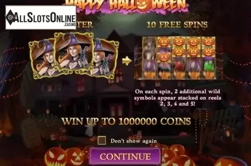 Game features. Happy Halloween from Play'n Go