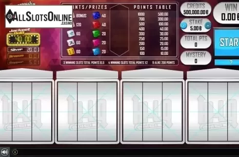 Reel Screen. HiLo Dice Progressive from GAMING1