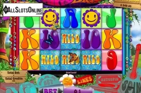Win Screen . Hippy Days from Bwin.Party