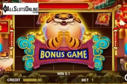 Bonus Game screen